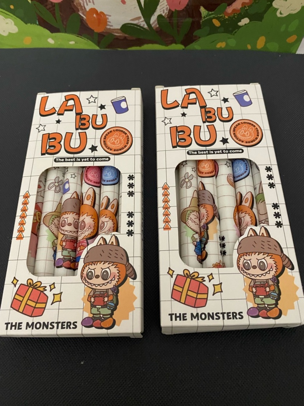 Labubu Set Of Gel Pens
